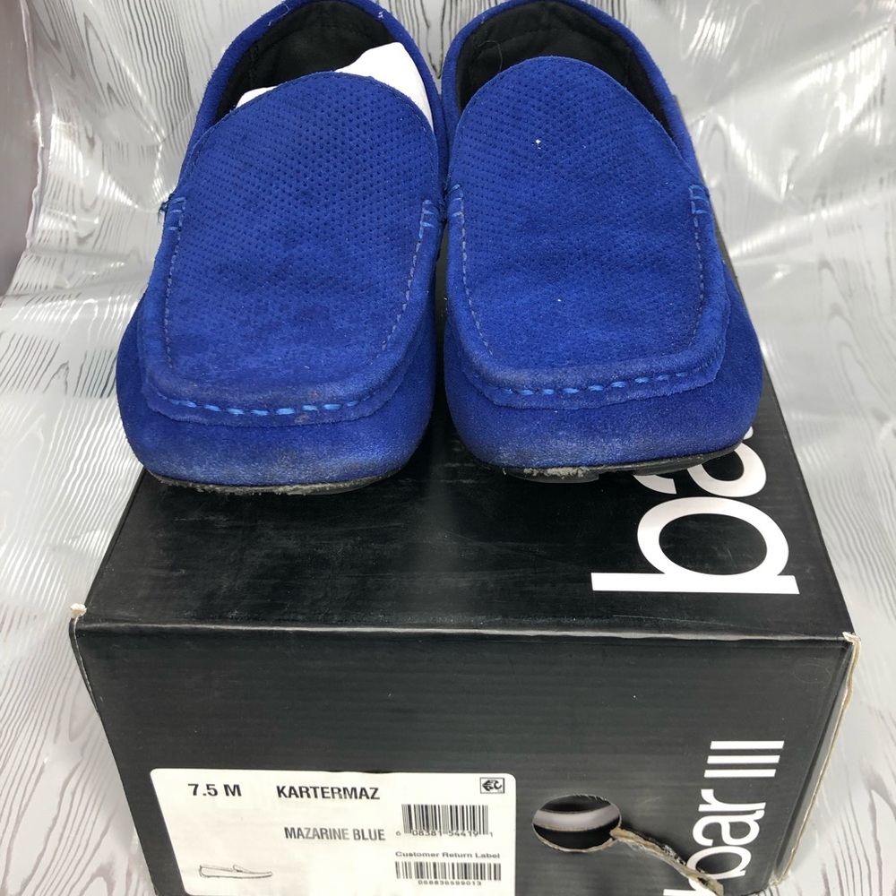 Bar 3 Kartermaz Loafers. Sz 7.5 in Mazerine Blue